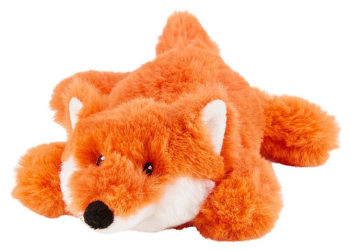 Chewy Frisco Soft Plush Squeaking Fox Toy For Dogs