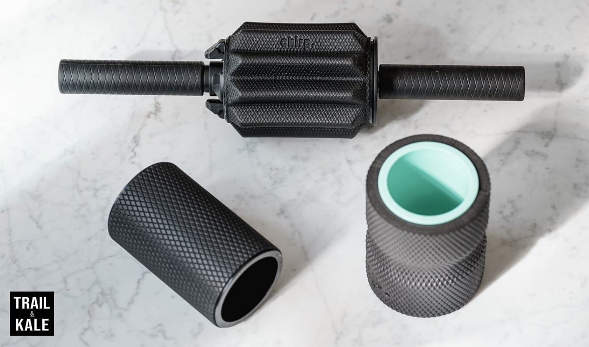 Chirp 3 in 1 muscle roller and super comfort wheel by Trail and Kale 3