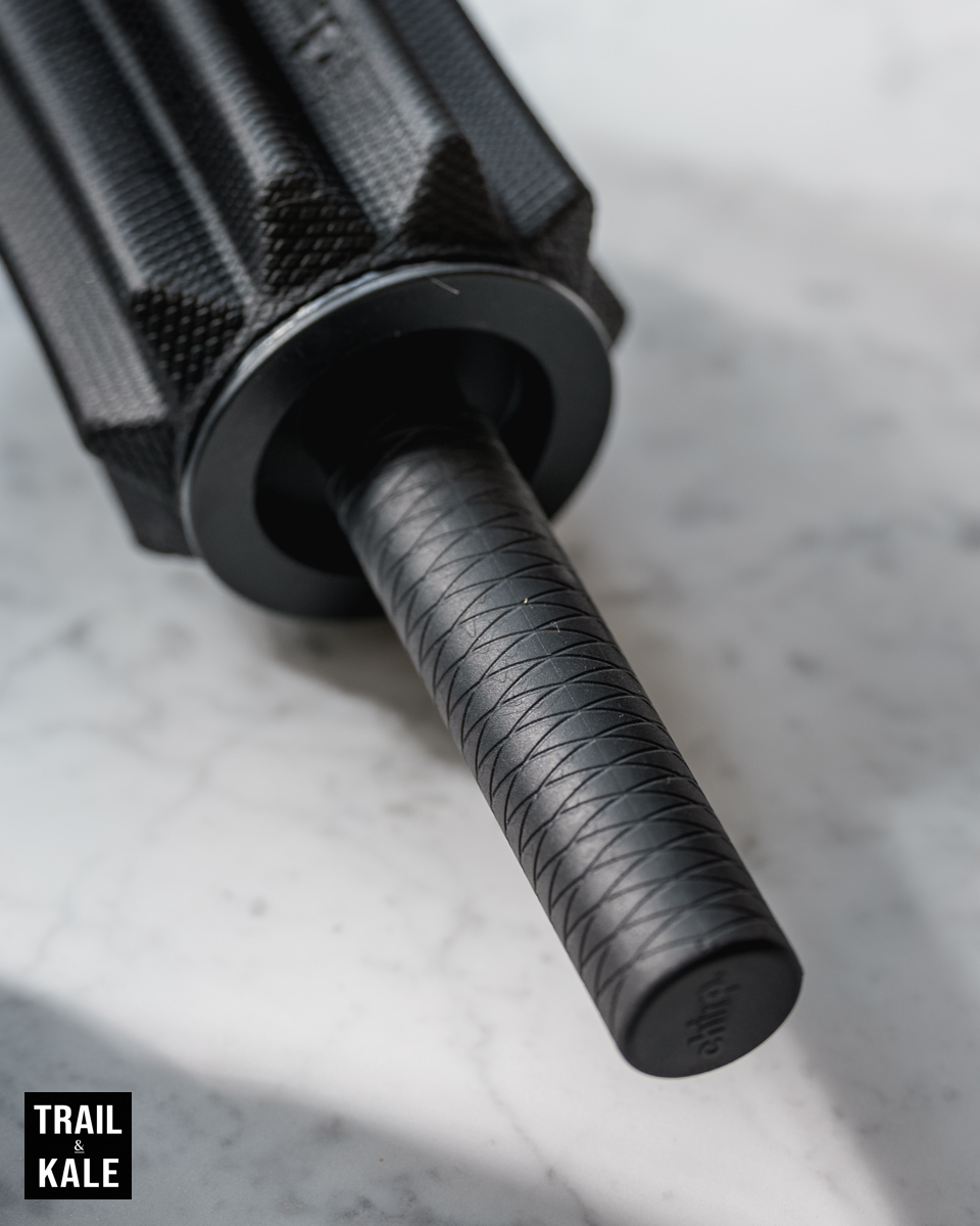 Chirp 3 in 1 muscle roller and super comfort wheel by Trail and Kale 5