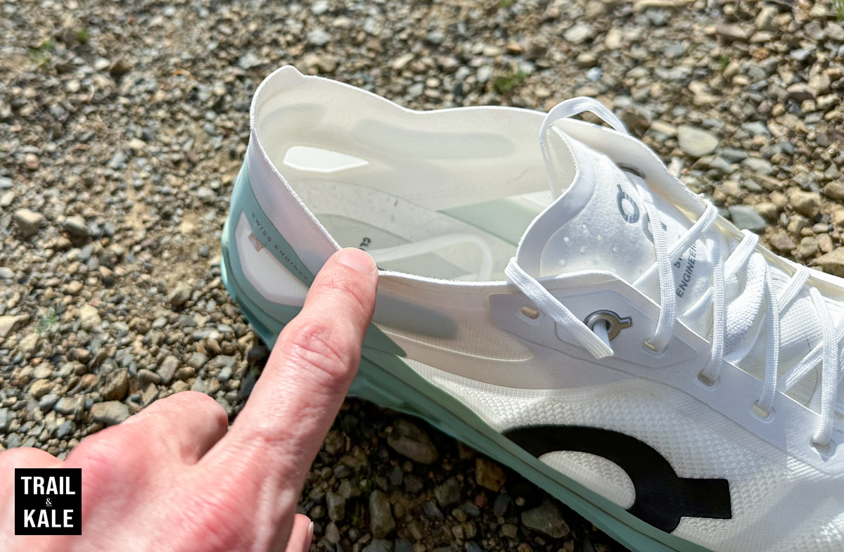 The walls of the upper around where your feet enter the shoe is so think and minimal