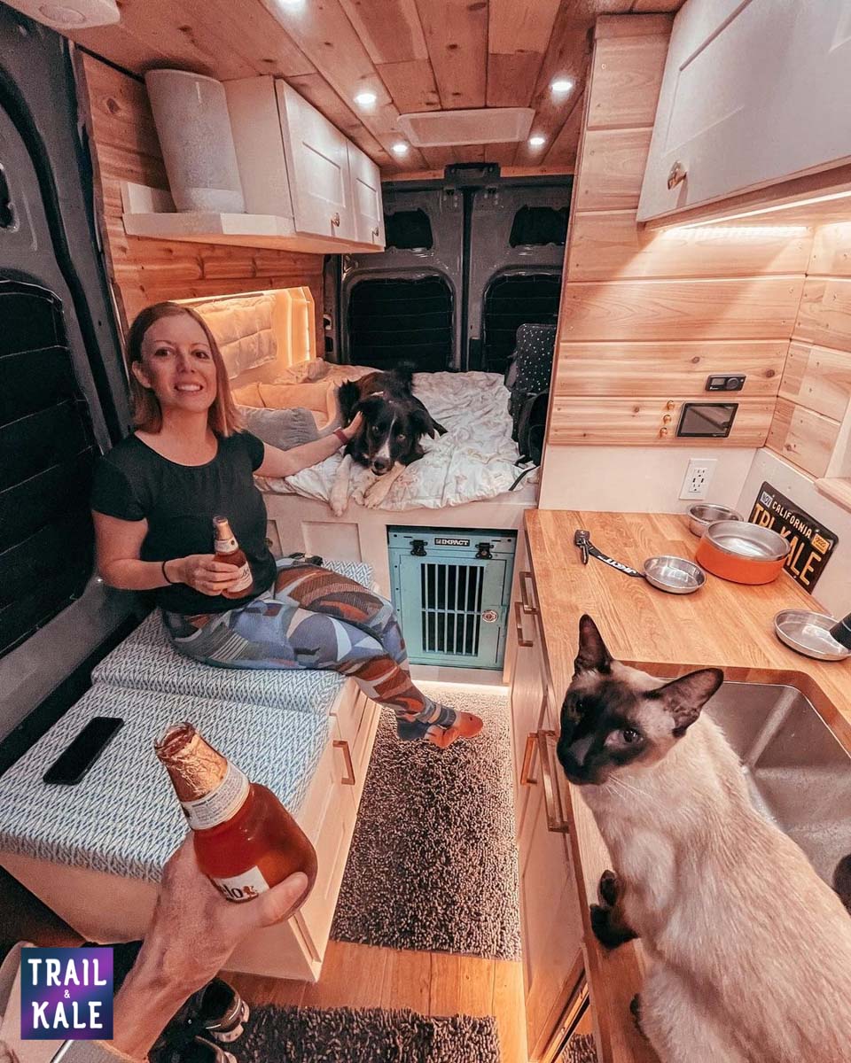 DIY Sprinter van build campervan hidden toilet trail and kale web wm 5