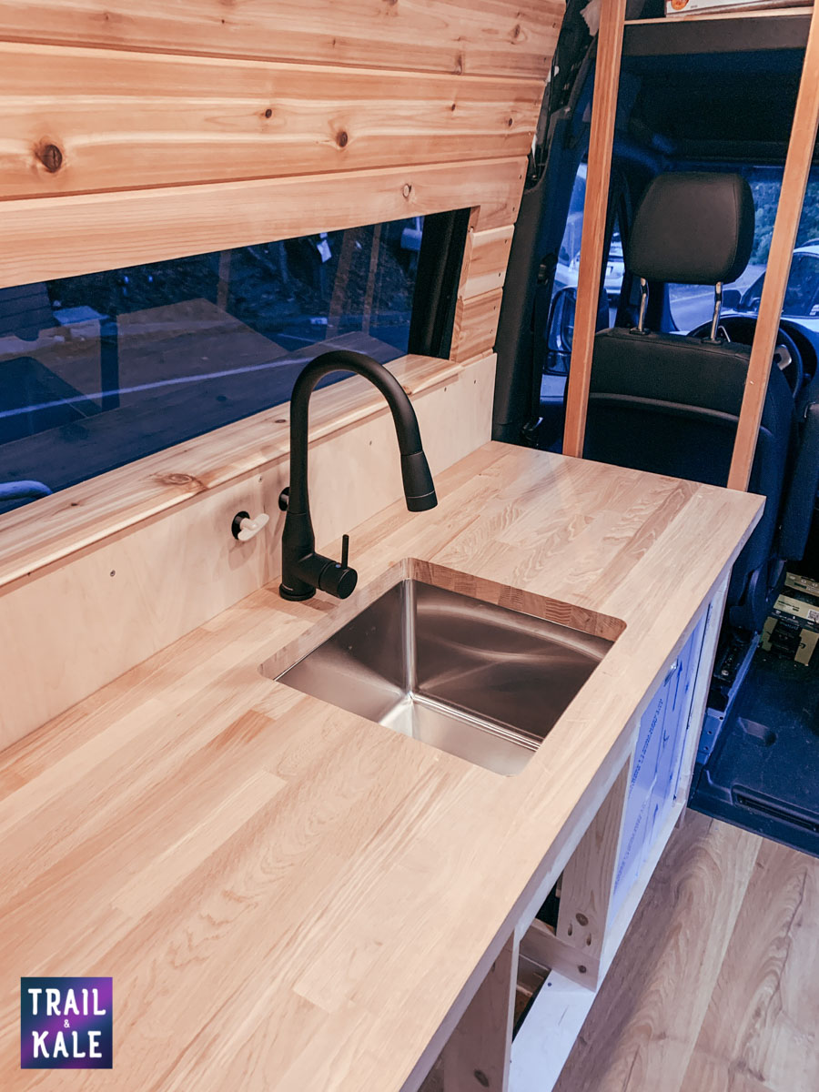 DIY Sprinter van build van conversion cabinets trail and kale web wm 3