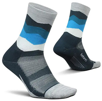 Feetures Crew Running Socks Best running socks trail and kale