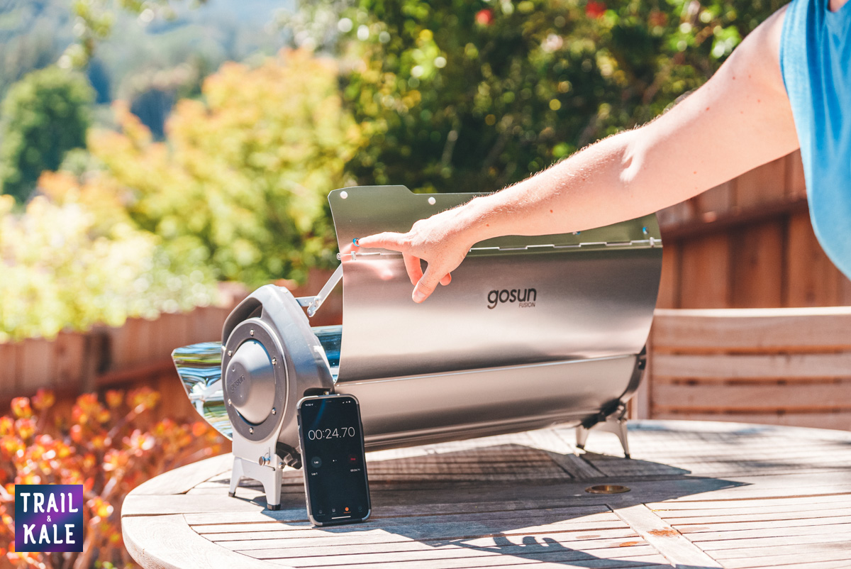 GoSun Solar Oven Review Trail and Kale web wm 14