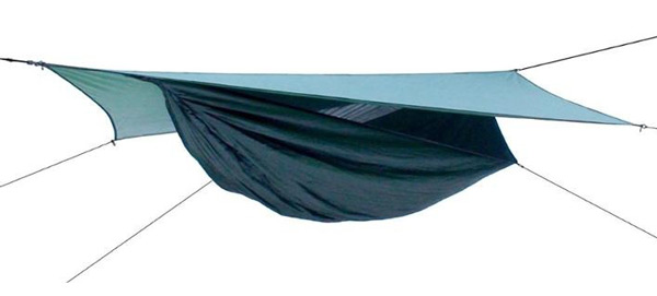 Hennessy Hammock Expedition Asym Zip Hammock Trail and Kale