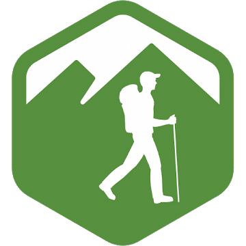 Hiking Project App Logo Trail and Kale