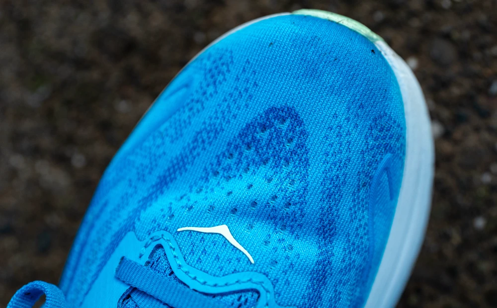 Another highlight of the Hoka Clifton 10 is the updated jacquard upper