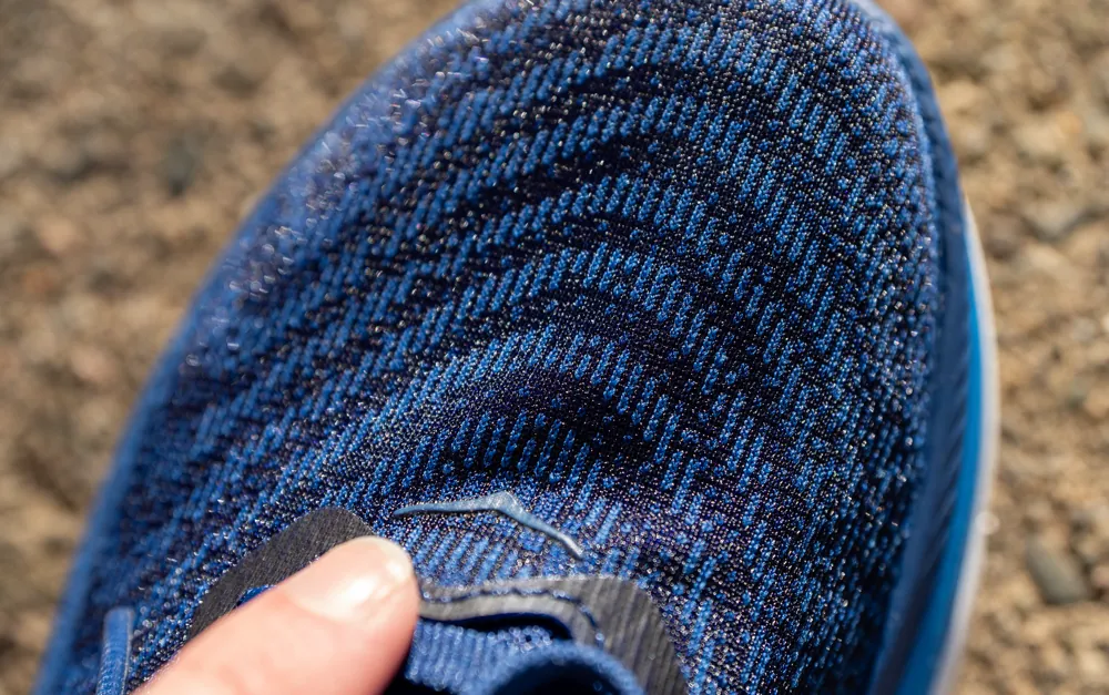 Hoka Gaviota 5 breathable mesh upper