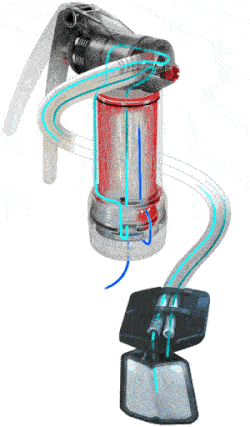 how the MSR guardian backpacking water purifier works Trail and Kale 250px