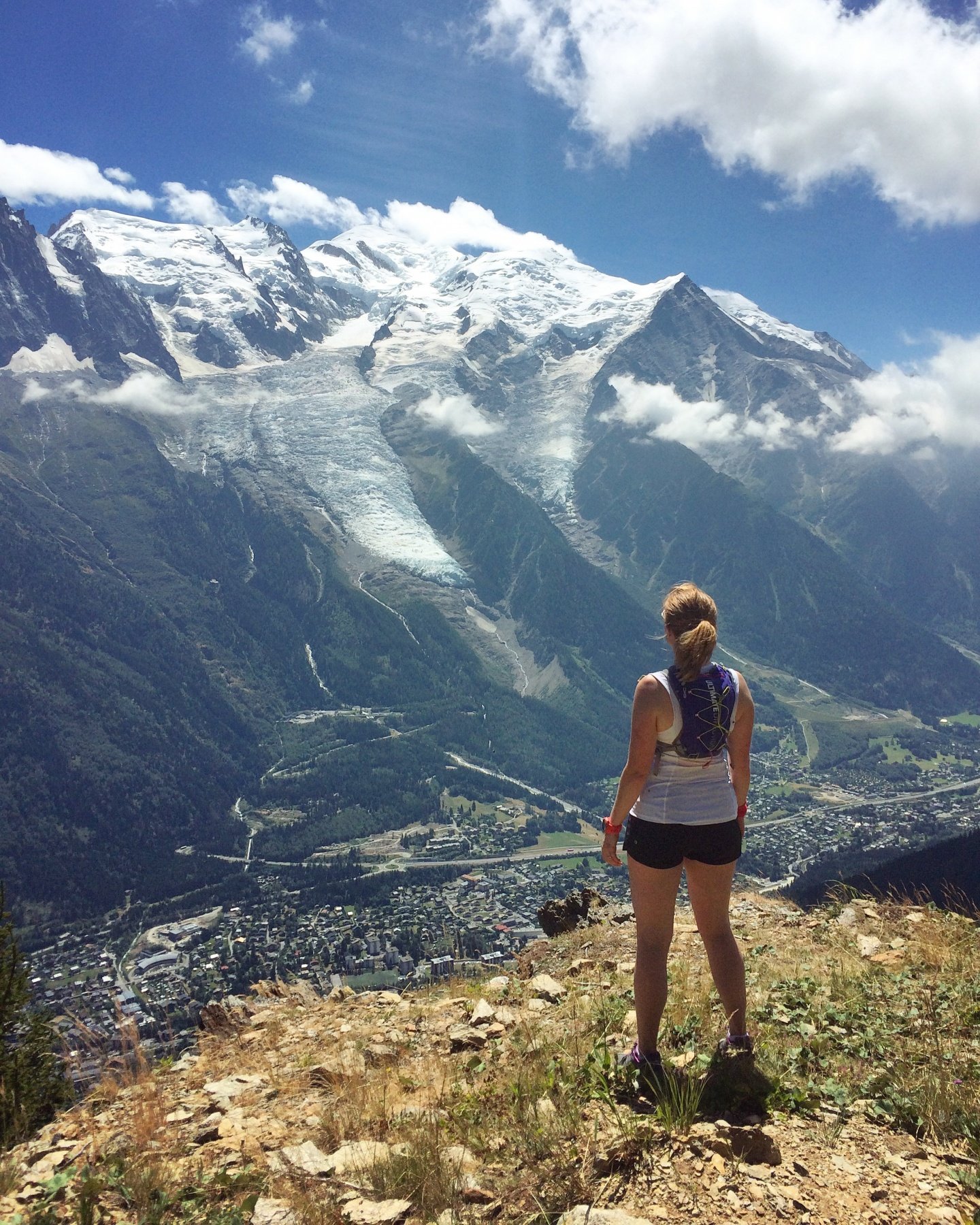 Running the Chamonix vertical kilometer vk 
