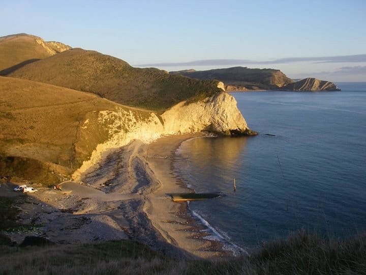 Beautiful coves along the course at CTS Dorset