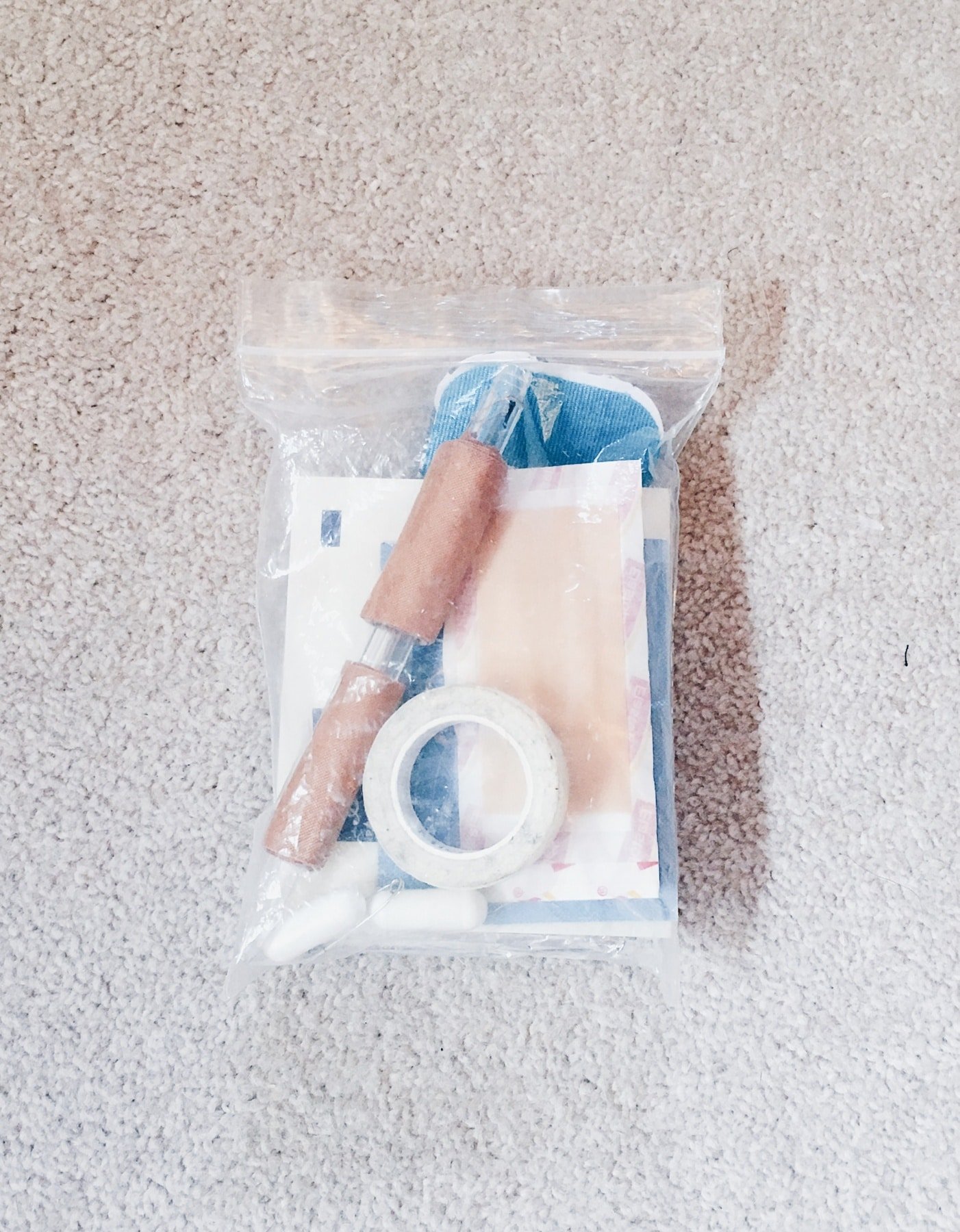 Treat running blisters 