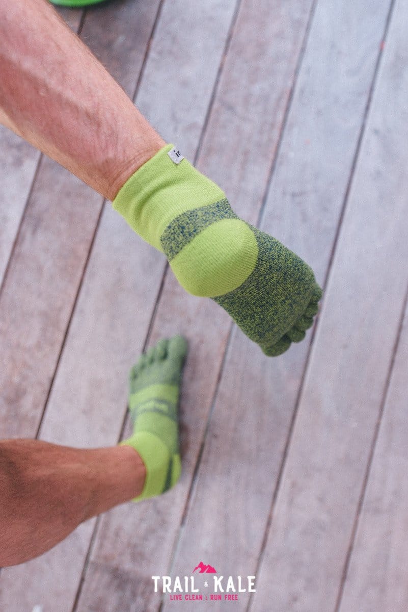 Injinji Trail Midweight Mini Crew review Trail Kale web wm 4