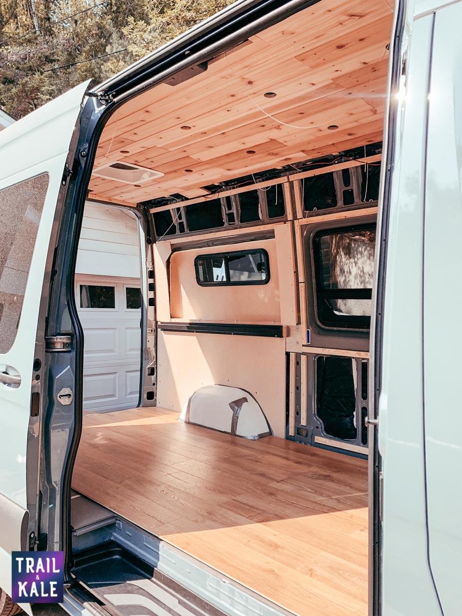 Installing wood panelling in our DIY Sprinter van conversion trail and kale web wm 10