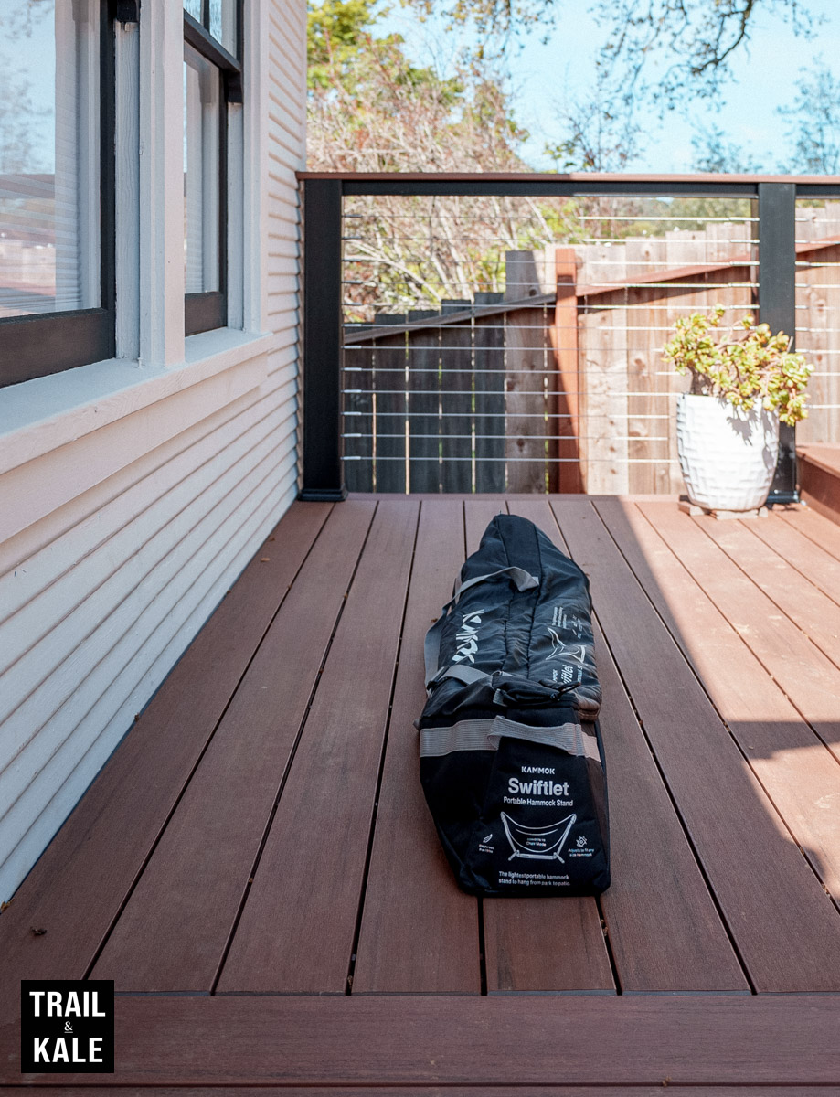 Kammock Swiftlet review A Go Anywhere Portable Hammock Stand 4