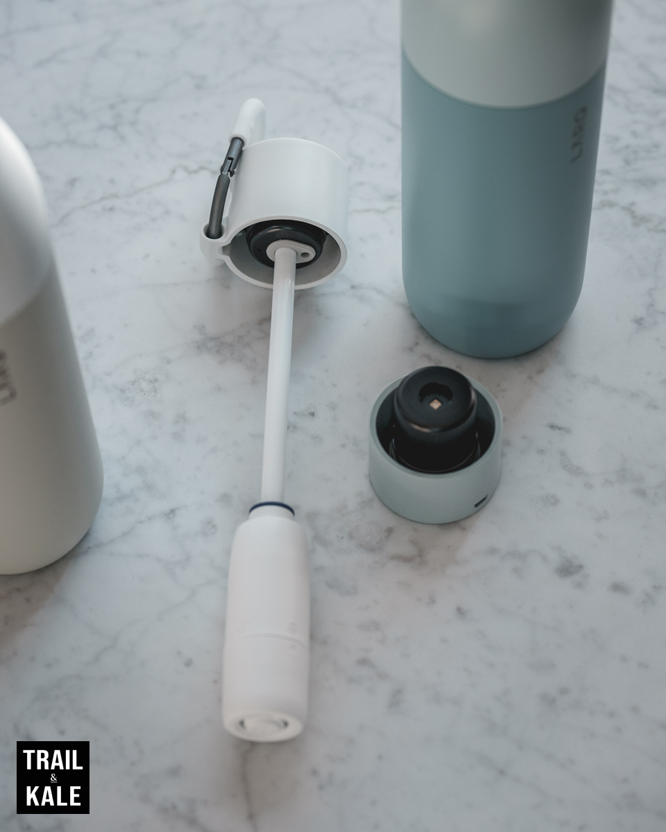 LARQ Interchangeable Filter Purifier Caps and How To Use Them by Trail and Kale watermarked 14