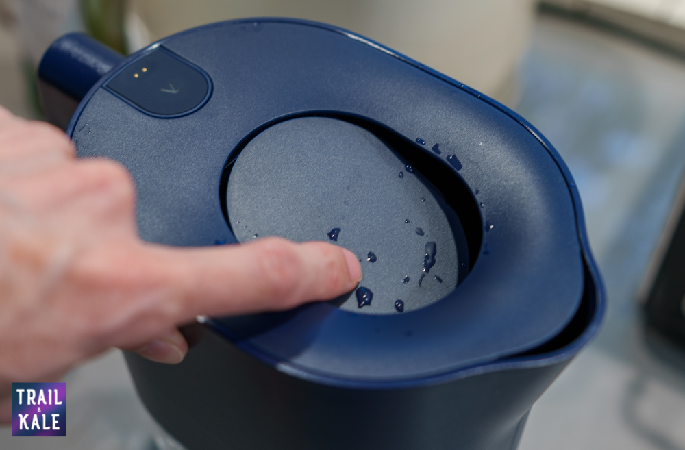 LARQ Pitcher Review purifier and water pitcher for hoe use Trail and Kale web wm 17