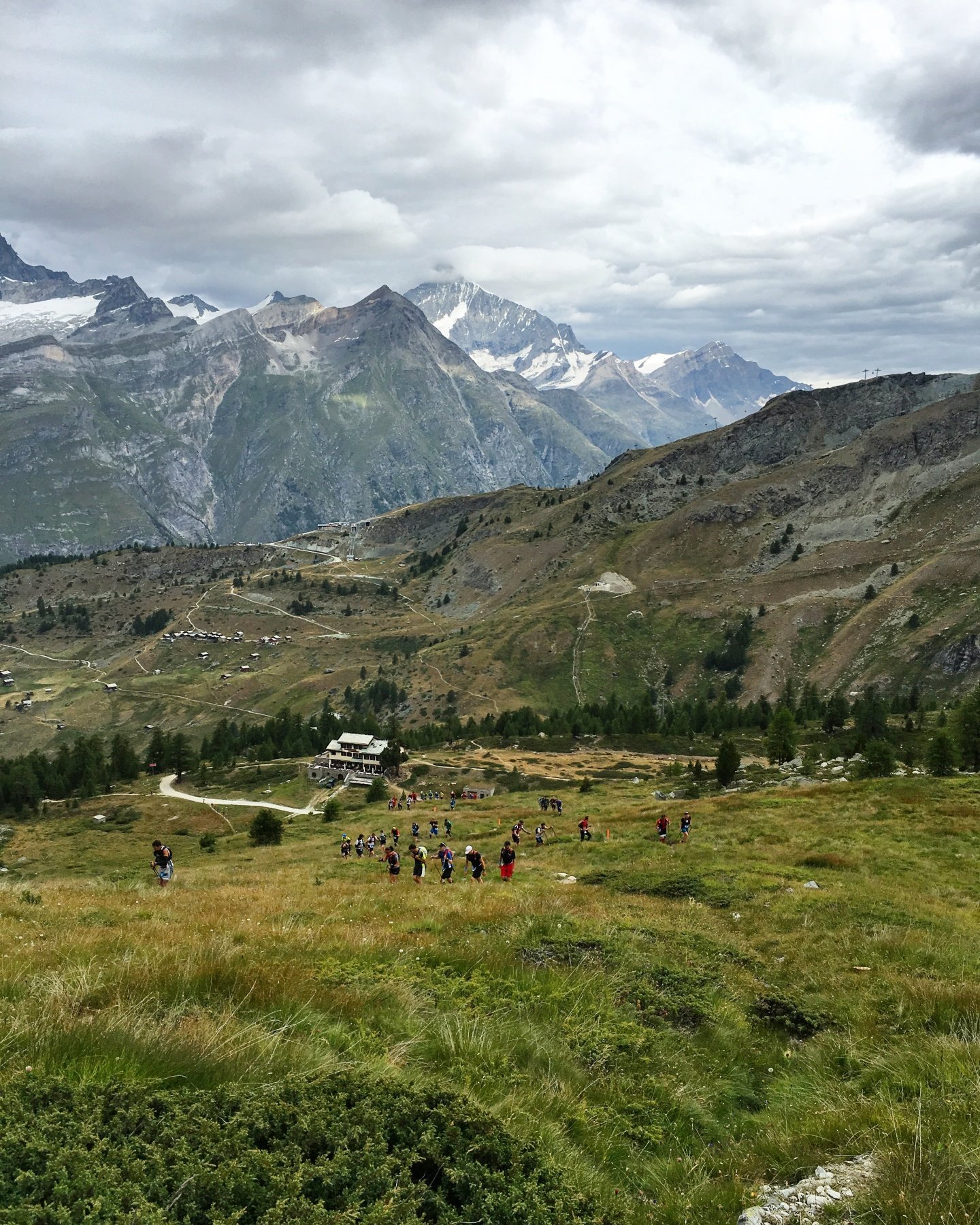 Looking back down, beautiful!