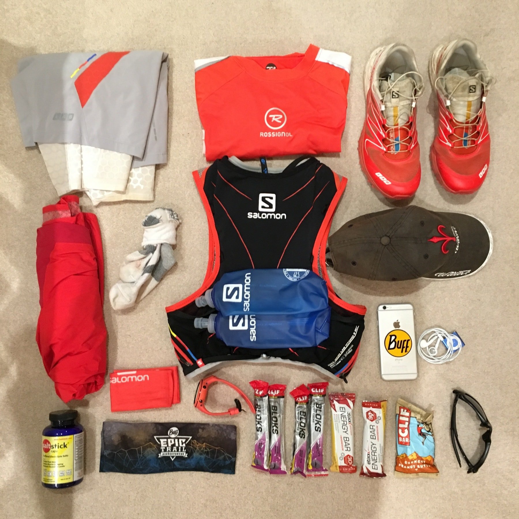 What I took with me on this epic adventure. Drop a comment if you would like to know specifics on what I took with me.