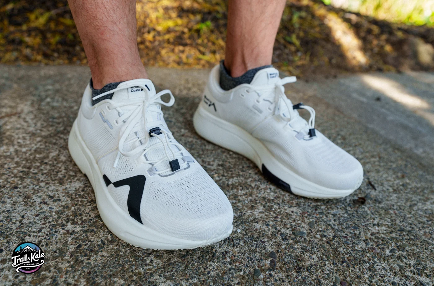 The R1 fits true to size with a medium width, and the toe box is airy