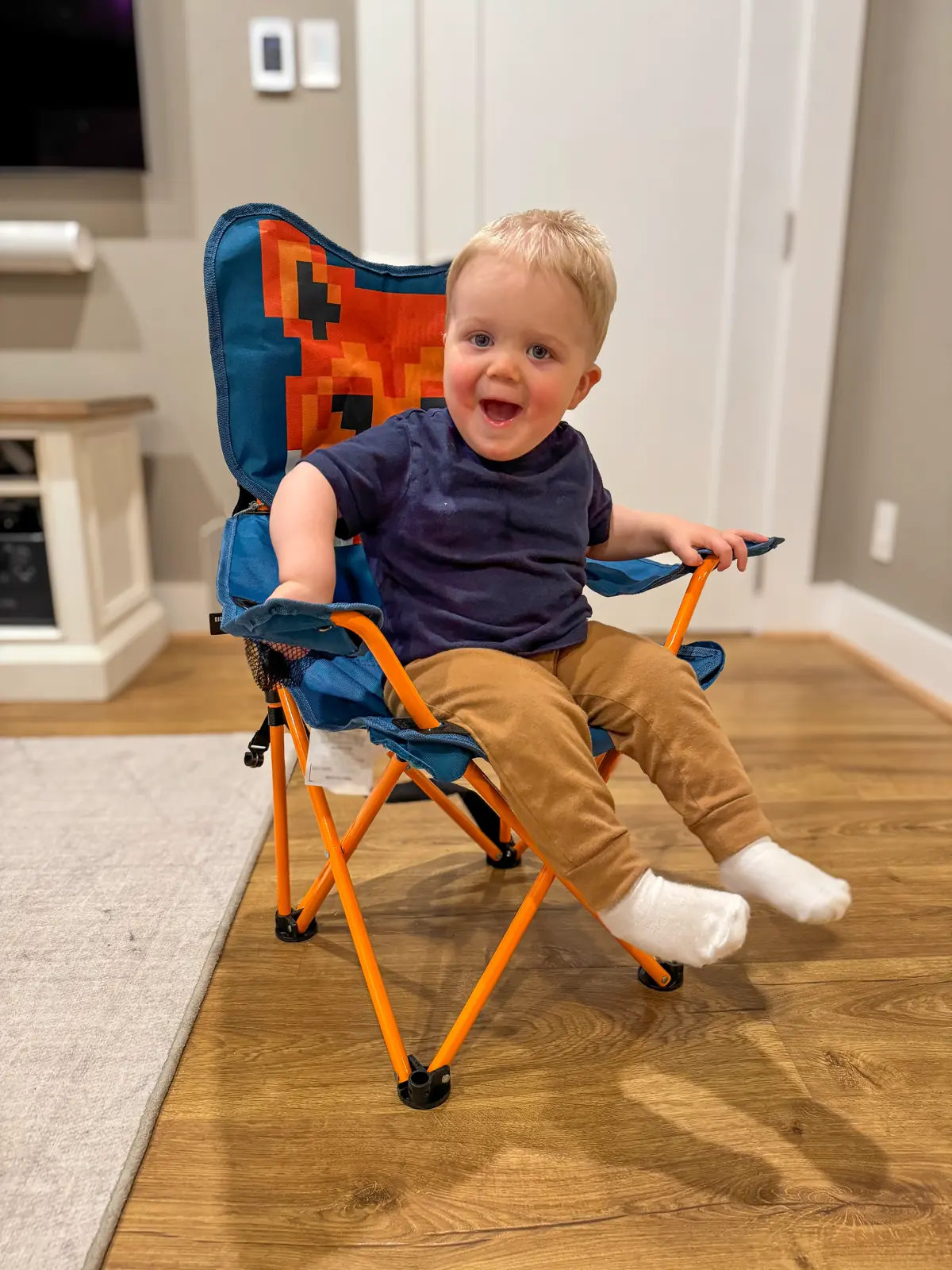 I love my Mountain Summit Gear Kids' Camp Chair 
