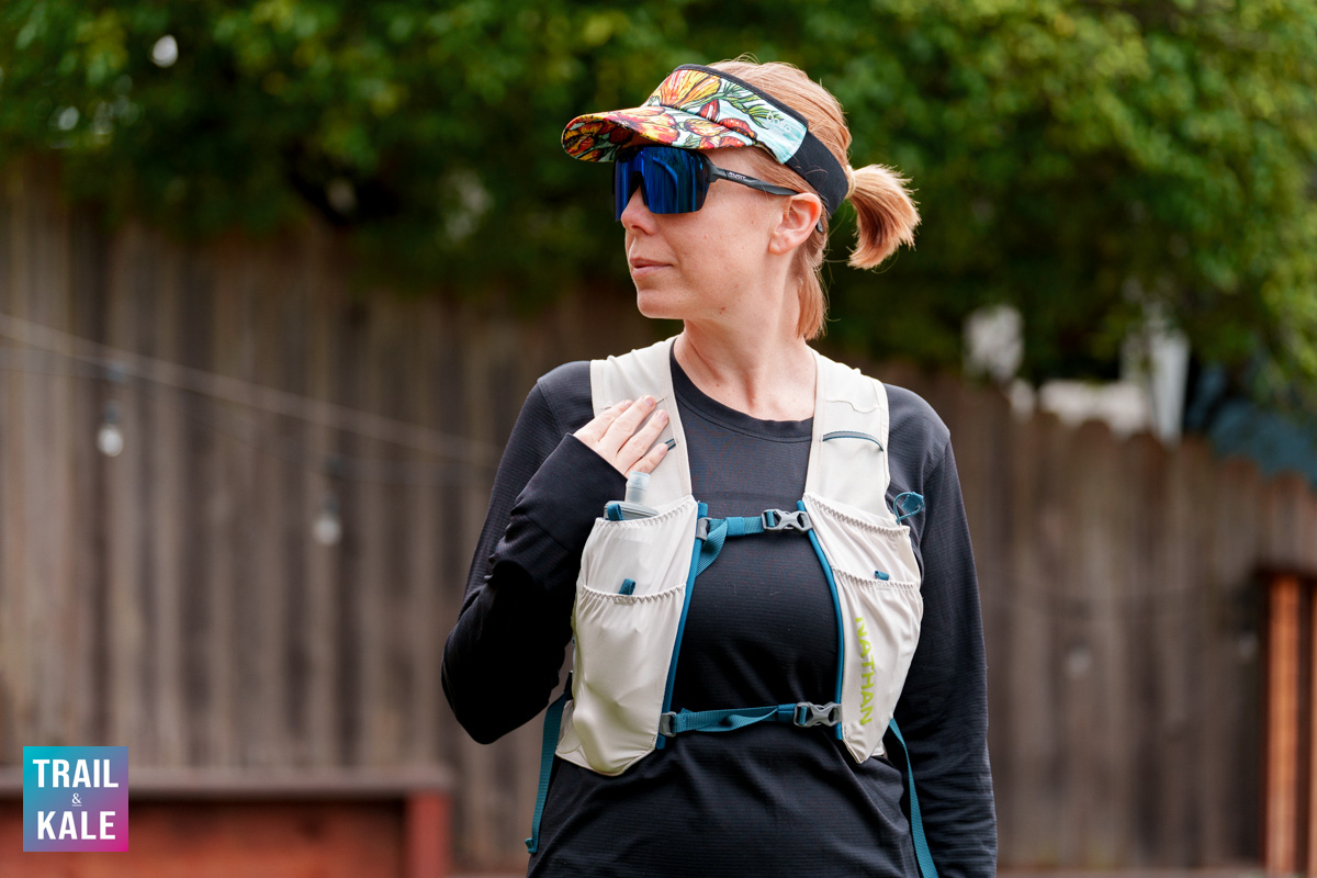 How the Spinshield Air frames from the Rudy Project look when worn with a visor (or cap)