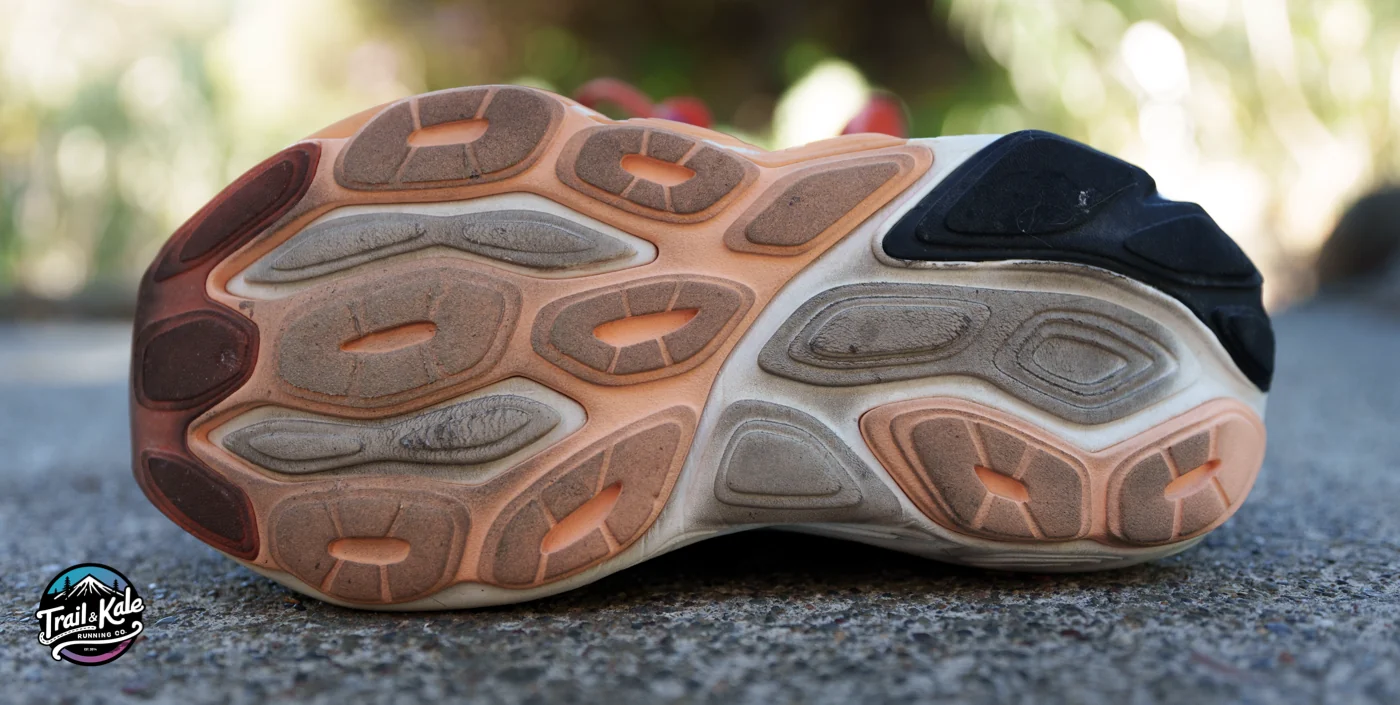 The outsole durability on the Balos is somewhat lacking, and rather disappointing.