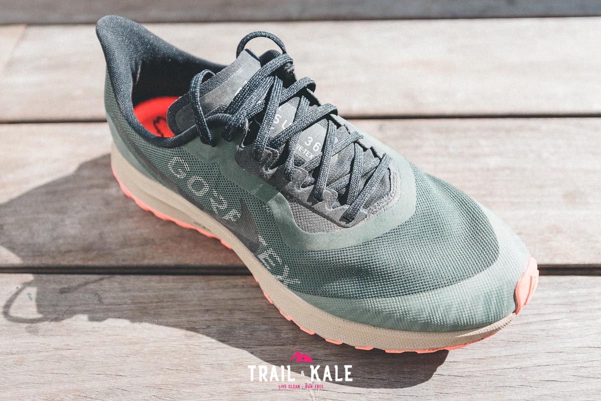 Nike Pegasus 36 Trail GTX review trail running trail and kale wm 8