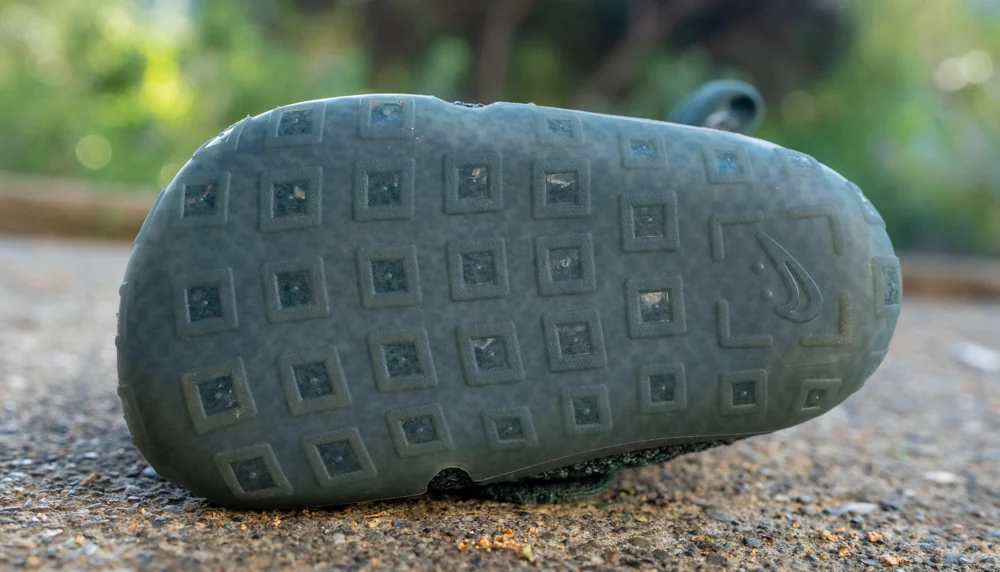 There's plenty of grip on the outsole