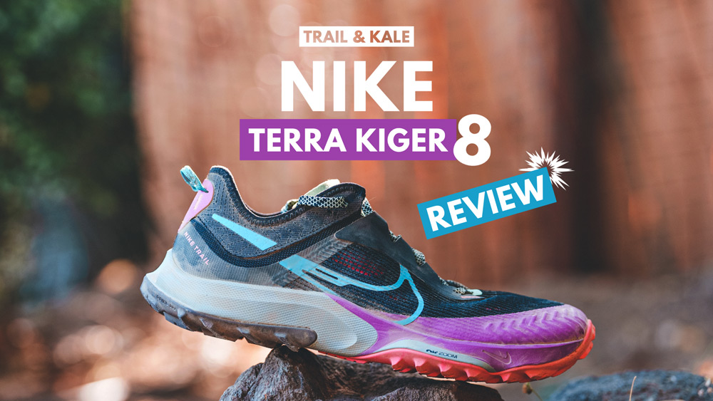 dNike Air Zoom Terra Kiger 8 Trail Running Shoes Tan Blue Red Mens 7 Womens 8.5 Nike Terra Kiger 8 Review: This Cat Still Hates Water  main image 4