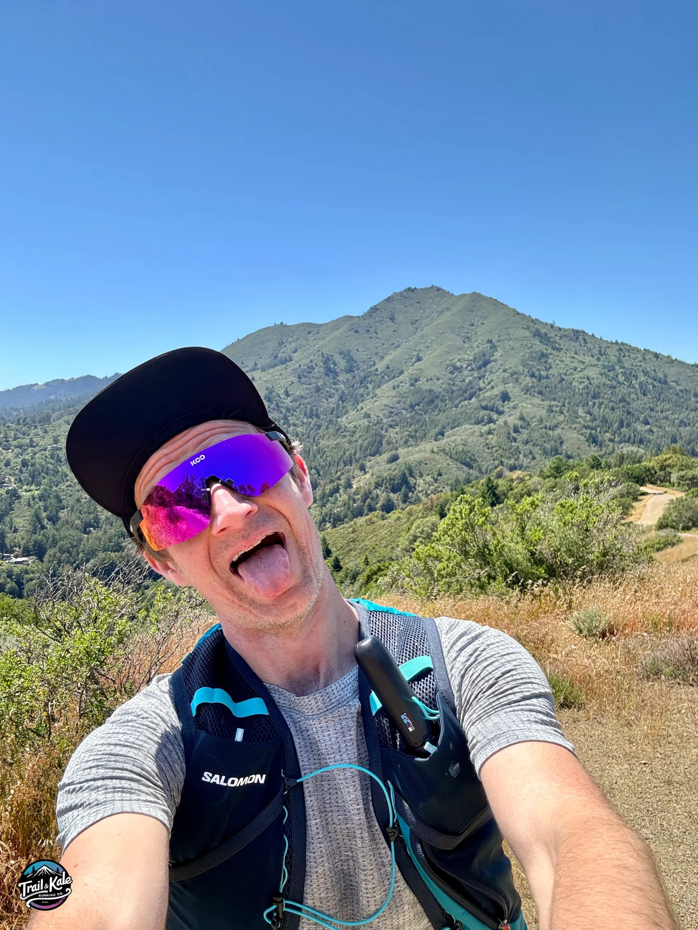 Never a dull moment on the trails testing out the Nike Zegama 2