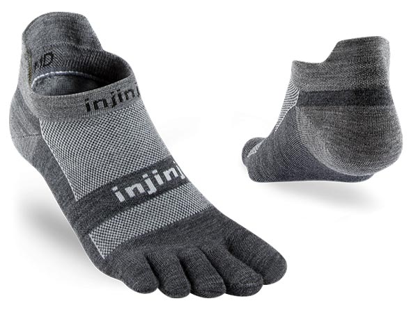 njinji Run Lightweight No Show Best no show running socks for trail running trail and kale 1
