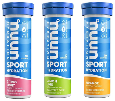 Nuun Sport Electrolyte Tablets Best Electrolyte Drinks for Runners