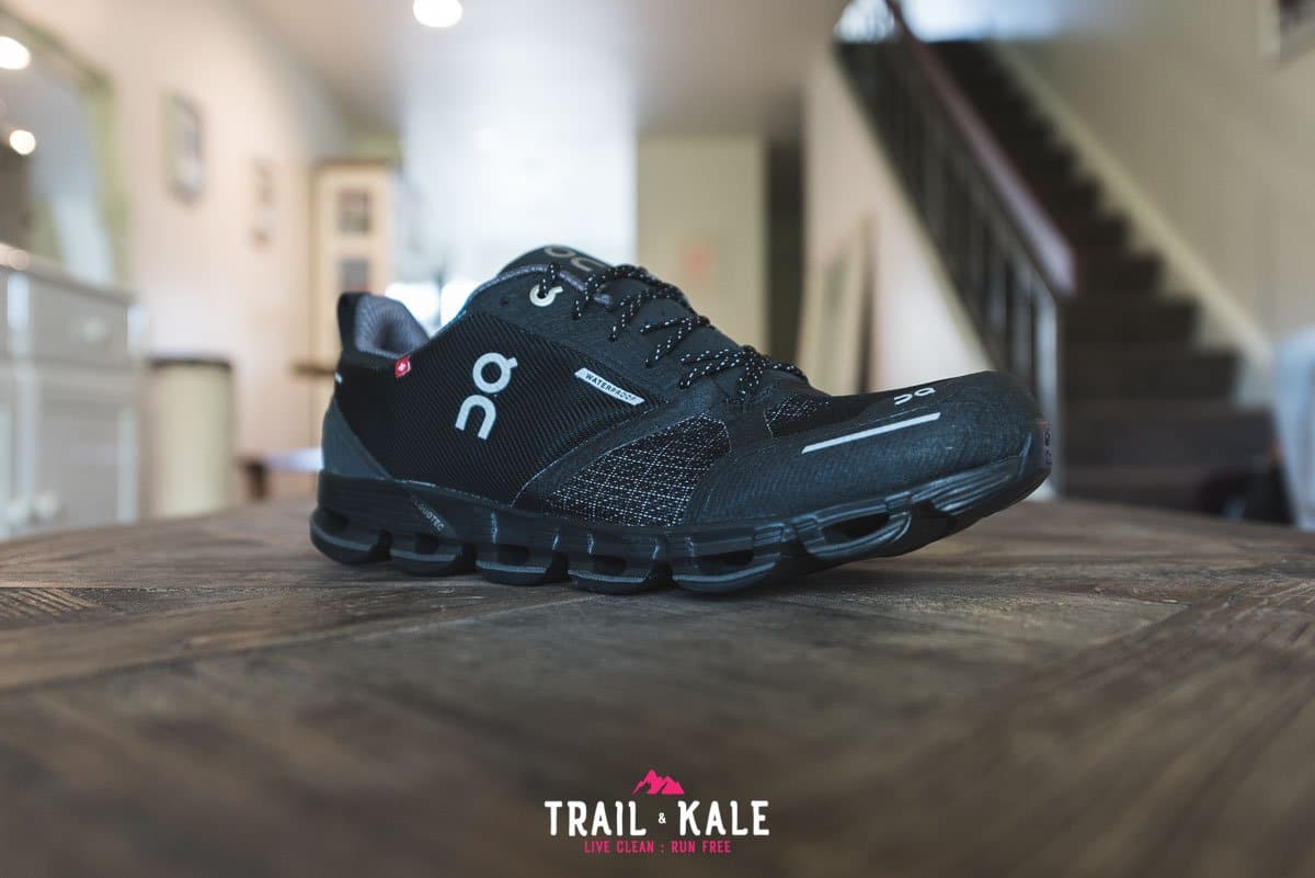 On Cloudflyer Waterproof men's review - Trail & Kale wm-2
