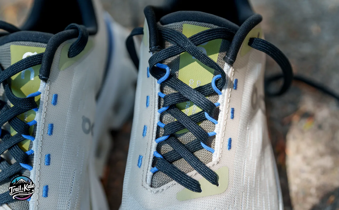 The attractive upper and lacing system on the On Cloudspark work so well together and look better than the average running shoe, IMO.