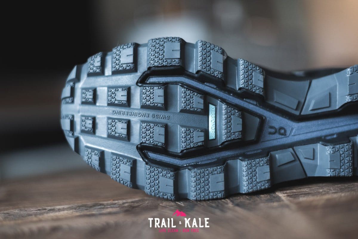 On Cloudventure Waterproof review 2019 Trail Kale trail running web wm 17