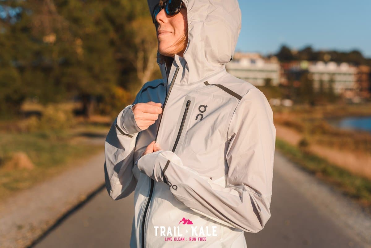 On Weather Jacket Womens review Trail Kale sml wm 11