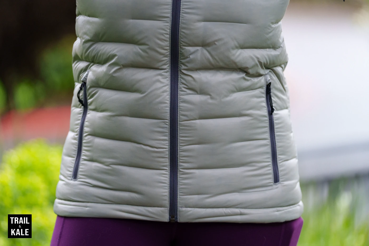 Zippered insulated hand pockets on the NovaPro jacket