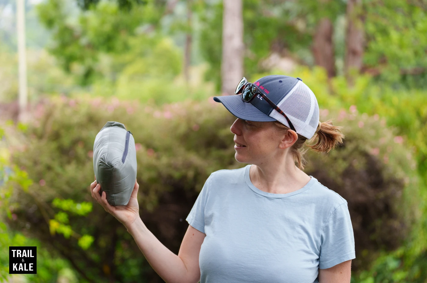 The Outdoor Vitals NovaPro jacket packs down small into its own pocket