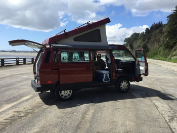 Peace Vans VW Camper Rental Camper Van Rental Companies Trail and Kale