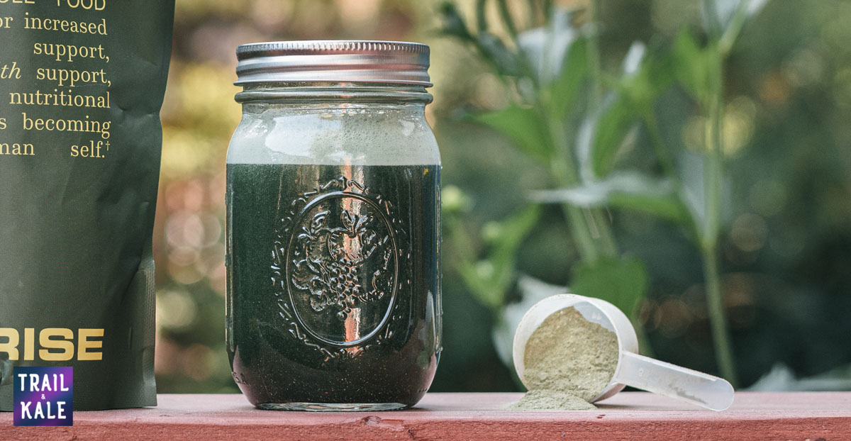 PlantRise Review Supergreens 72 Superfood Powder trail and kale web wm 3