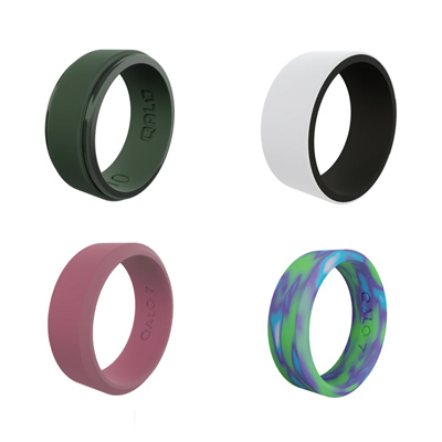QALO silicone wedding bands