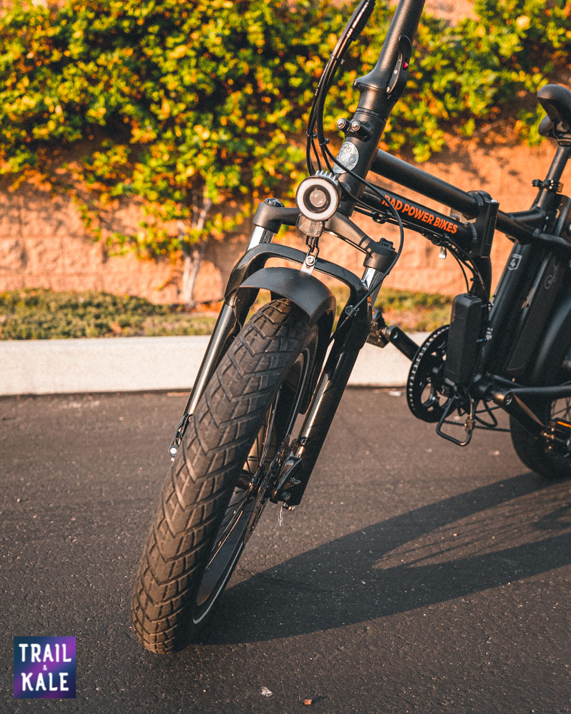 Rad Mini 4 Review - fat tires and suspension - Trail and Kale