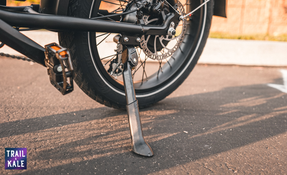 RadMini 4 Review - Kickstand - Trail and Kale