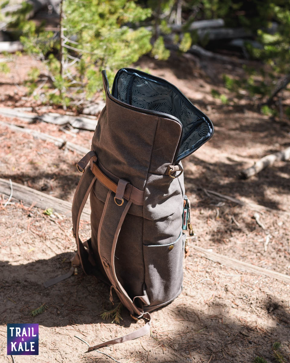 Revelry Drifter Backpack review trail and kale web wm 36