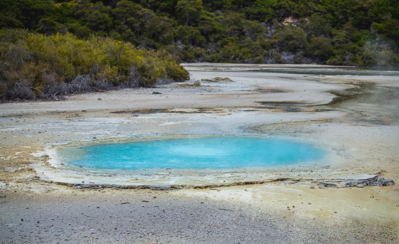 Rotorua blue pool