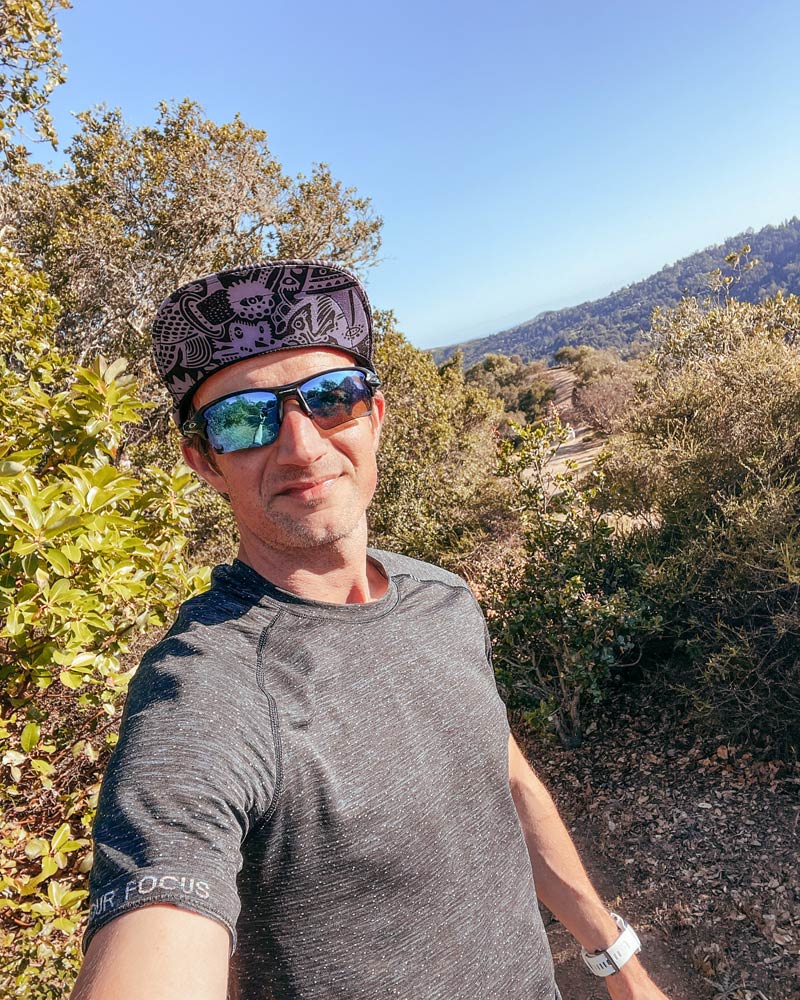 Running in the Inov 8 ParkClaw G 280 trail shoes