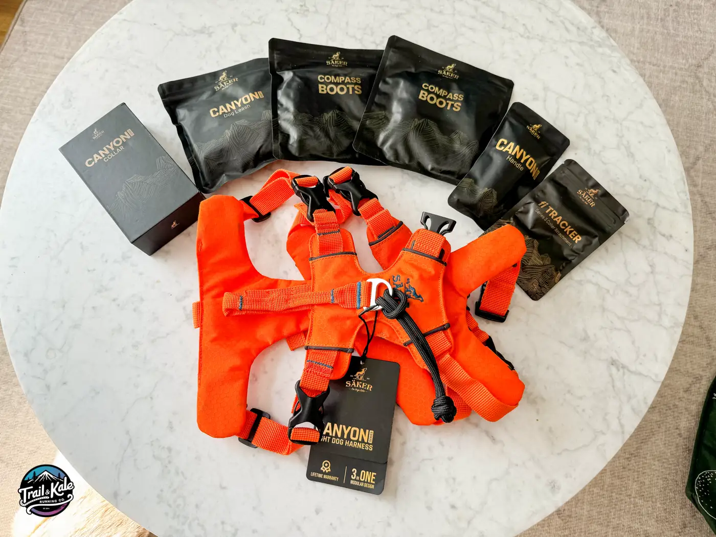 The labels and packaging on the Saker Canine products are really cool, IMO.