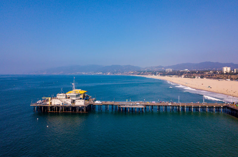 Santa monica pier los angeles best california coast road trip itinerary
