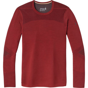 Smartwool Intraknit Merino Baselayer Crew Long Sleeve what to wear skiing trail and kale